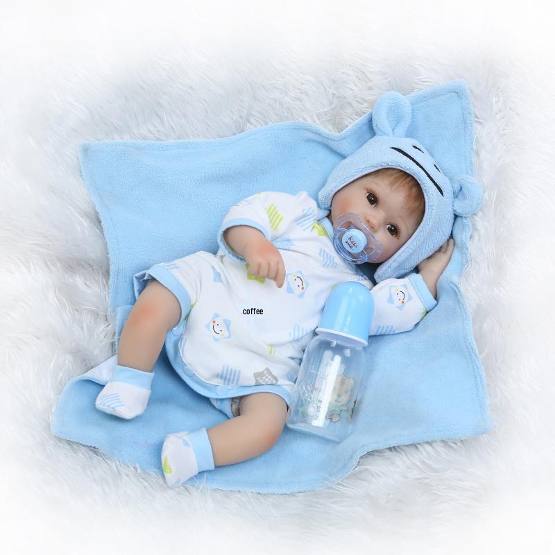 NPK Realistic Twin Baby Dolls for Playhouse & Wedding Gift 42 cm