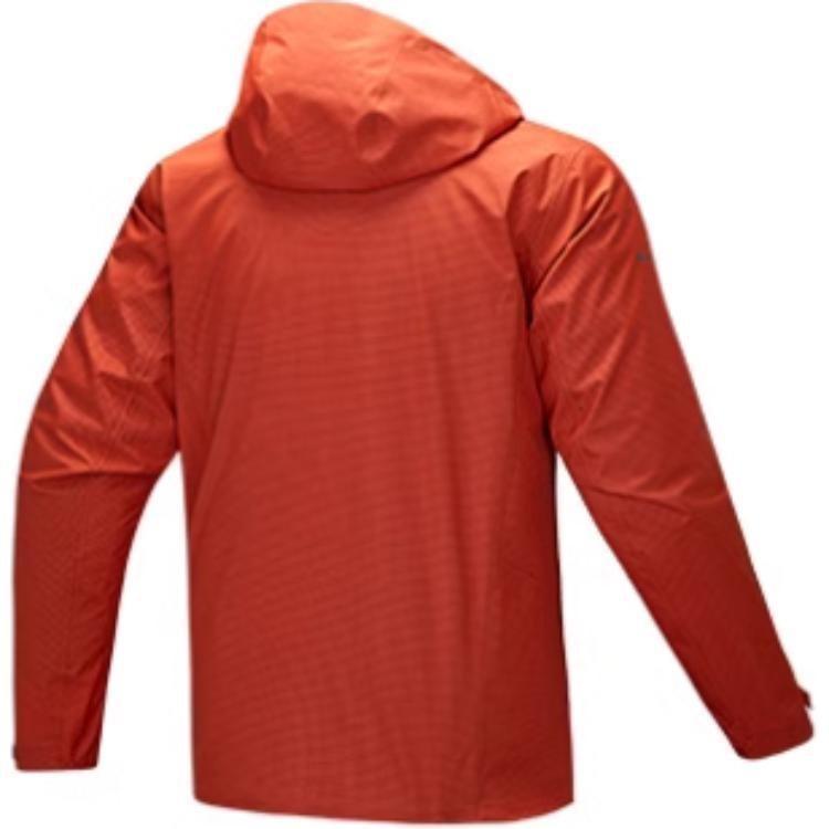 Anta Outdoor Collection Waterproof And Windproof Windbreaker Jacket Men's Flame Orange Red 952516601-3