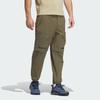 Adidas Campyx Pants With Reflective Brand Logo And Cuffed Ankles Men Bottoms Olive-Green IC1974