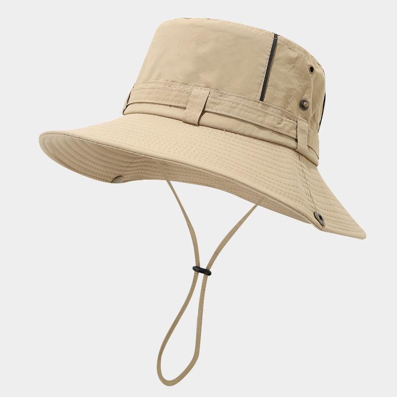 Quick Dry Hiking Bucket Hat Men Women UPF50+ Sun Protection Fishing Cap Summer Outdoor Breathable Panama with Chin Strap