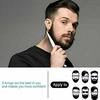 Pettine per piastra per barba Spazzola riscaldata rapida Styler per capelli da uomo Pro elettrico