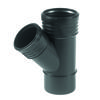 PP-HT Sitech Plus 110x75/45 Sanitary Tee for Internal Sewage System