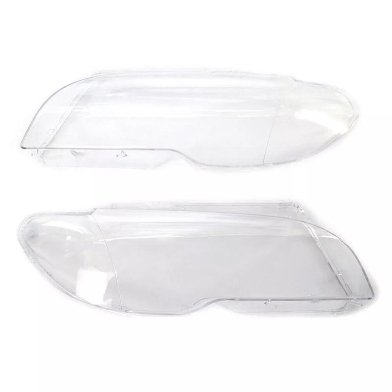2003-2006 Car Front HeadLamp Clear Lens Covers For BMW 3 Series E46 325Ci 330Ci Coupe Convertible 2-Door Headlight Lamp Cover