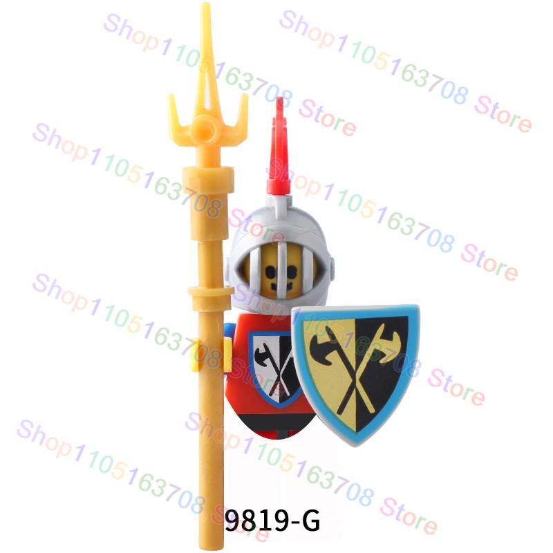 Hochwertige Mittelalterliche Fantasy-Kreatur Hochwertige Ritter Hochwertige Figuren Hochwertiges Gebäude Hochwertige Bausteine Hochwertige Römisches Heer