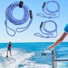 1/3PCS Tow Rope Portable Water Ski  Boat Tube Towable Rope Adjustable Length with Rope Keeper Surfing Water Sport 10/40/60FT