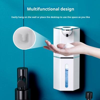 Touchless Automatic Soap Dispenser 360ml Capacity Rechargeable Sensor Liquid Dispenser IPX5 Waterproof