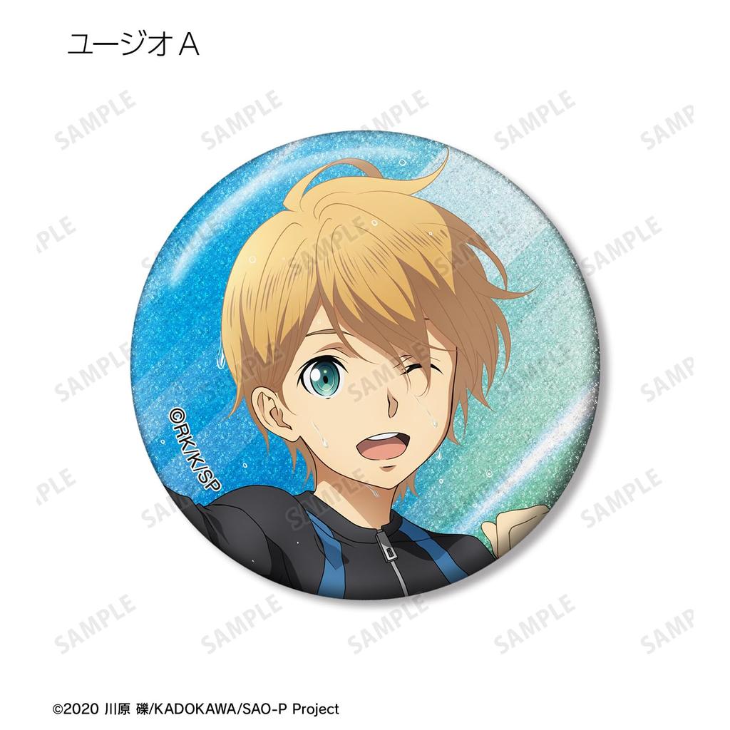 Sword Art Online Original Illustration Water Gun Battle Trading Glitter Can Badges Box of 16 Ver.