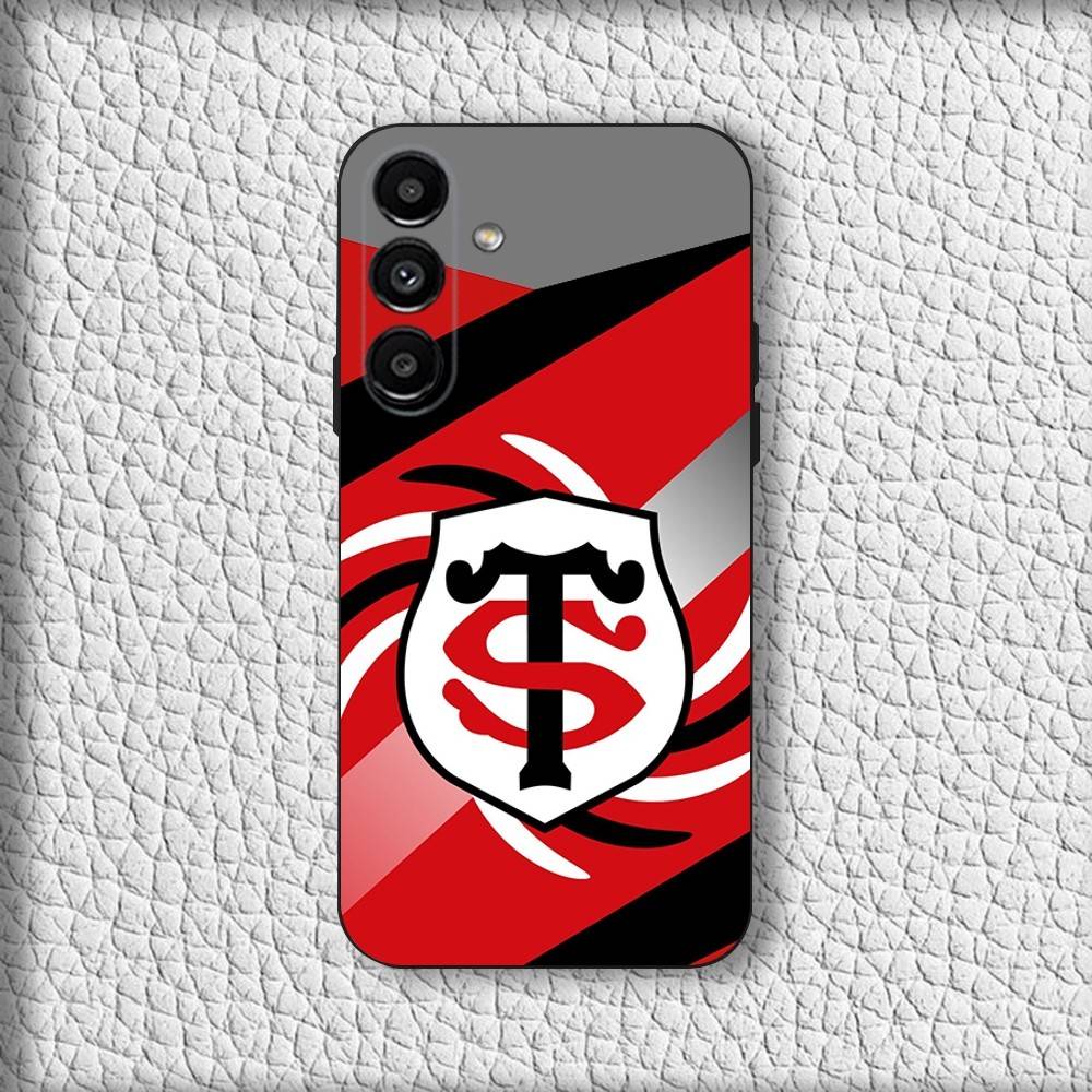 S-Stade-T-Toulousains Handyhülle Für Samsung Galaxy A20,A21s,A22,A31,A32,A52,A53,A72,73,A80 Weiche Schwarze Hülle