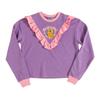 My Little Pony Unisex Adult Ruffled Cropped Sweatshirt