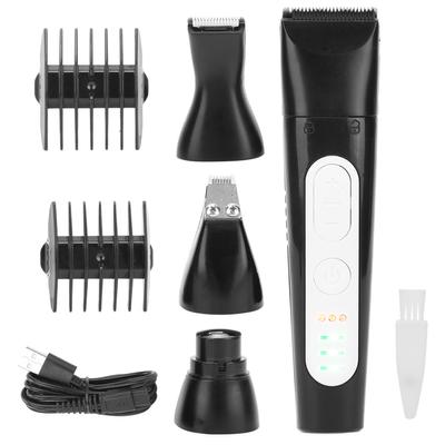 4 in 1 Hundehaarschneidemaschinen Set USB Wiederaufladbarer Hundehaartrimmer Nagelschleifer Elektrisches Pflegeset