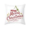 Cartoon Print Christmas Pillow Cover Office Sofa Cushion Pillow Cover Cross-border Home