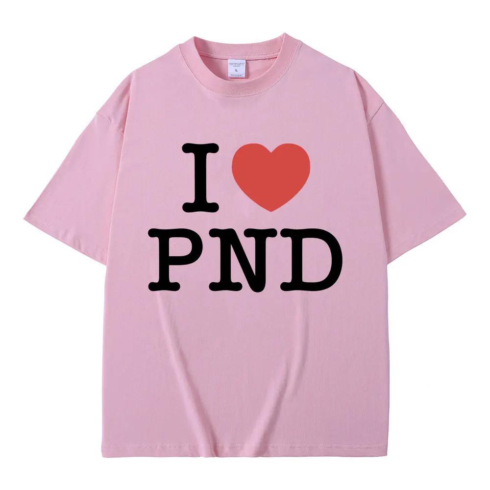 I Love Partynextdoor T Shirt Hip Hop Vintage Short Sleeve T-shirts Women Casual Pure Tshirt Fans Gift