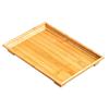 Original Bamboo Rectangular Tea Tray Chinese Tea Serving Tray Teaboard Home Decor for Tea Ceremony Teaboard