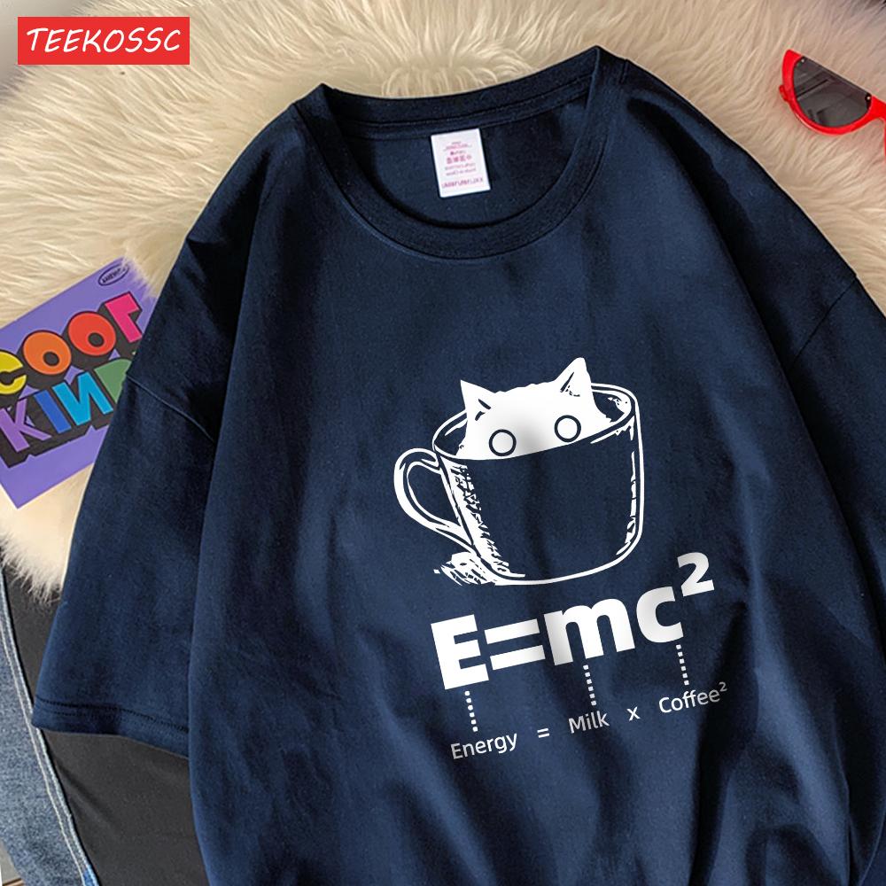 

A Cup Of Kitten Is Equivalent To A Lattecotton Women TShirts Cartoons Prints Tops Soft ONeck Oversize T Shirt Summer Clothes 4XL