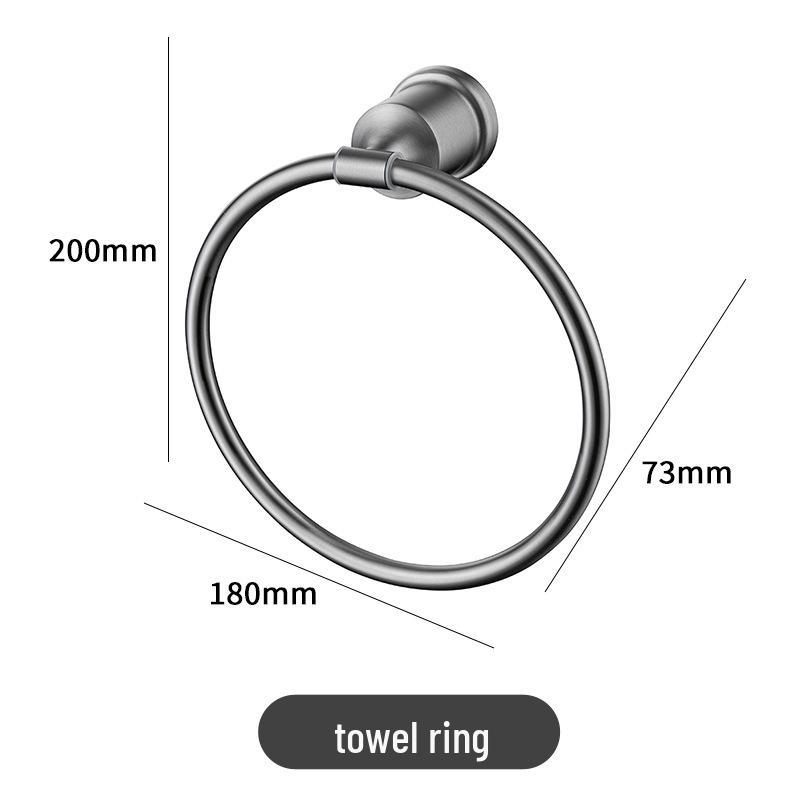 304 Stainless Steel Bathroom Towel & Storage Rack