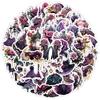 50 Grafica Gotica Feng Acquerello Clip Art Graffiti Adesivi Scatola da Viaggio Tazza Acqua Cellulare Impermeabile Adesivi Decorativi