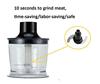 5-in-1 Handheld Electric Blender: 1600W Multi-Functional Food Processor & Baby Food Maker with Egg Beater