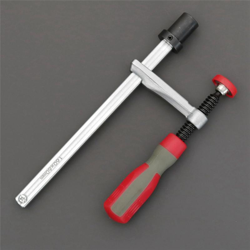 

A96I-Woodworking Desktop Quick Acting Hold Down Clamp Desktop Clip Hand Twisting Clip For Woodworking Hole Tool