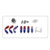 Universal Fuel Pressure Regulator Kit Car Fuel Pressure Regulator 100psi Adjustable Oil Gauge AN 6 Fitting End Oil Hose Fitting