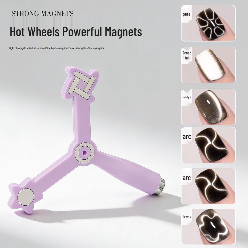 מגנט חזק במיוחד לאמנות ציפורניים עין החתול לפוליש ג'ל