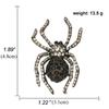 Exaggerated Personality Insect Rhinestone Spider Brooch Jewelry Coat Coat Alloy Pin Clothing Accessories