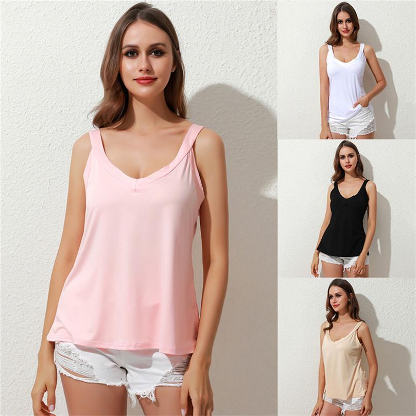 

Женский стильный и изысканный свободный повседневный топ без рукавов больших размеров с v-образным вырезом, сексуальный летний жилет на бретелях