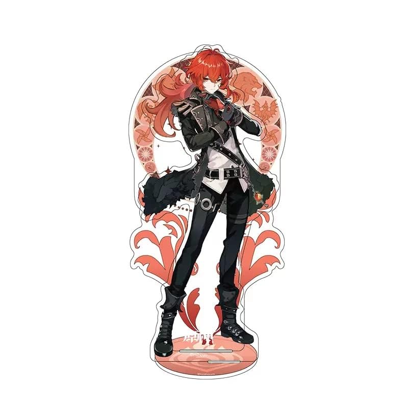 

Genshin Impact Official Mondstadt Castle Series Character Acrylic Stand Genshin Merchandise - (Diluc)