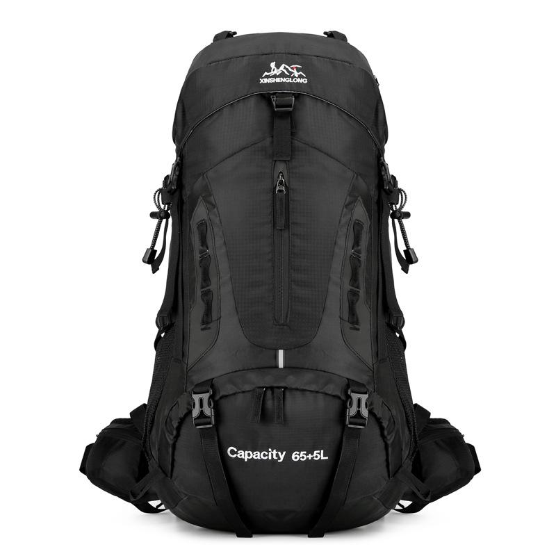 70L Camping Backpack Travel Bag Climbing Men Women Hiking Trekking Bag Outdoor Mountaineering Sports Bags Hydration Luggage Pack