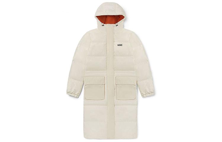 Vans Down Jackets Unisex White Hooded Moderate Other VN0A4UT93KS M