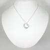 [Used] TIFFANY 925 Open Heart Pendant/Necklace/j10-3