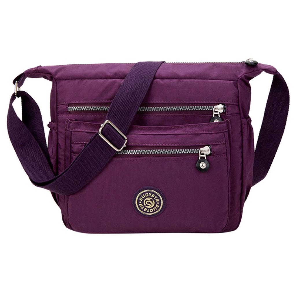 Nová kabelka s potiskem látková taška Messenger Bag Módní nylonová voděodolná taška přes rameno