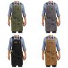 Waterproof Electrician Work Apron Pockets Thickened Canvas Tool Bag Carpenter Work Clothes  Baking