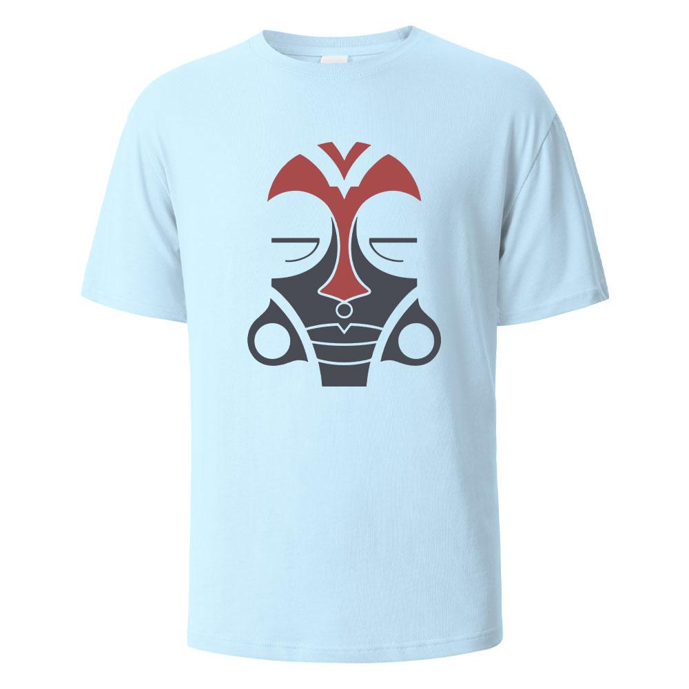 Streetwear Basic Top Monks Funny Print TShirt Casual Short sleeved Tops Summer Tees For Men Women 100 Cotton Oneck Oversize