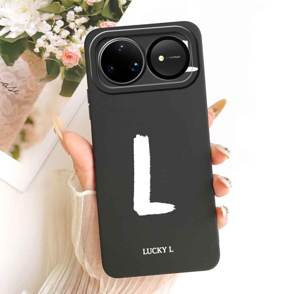 For Huawei nova 15 Ultra 5G Case SLY-AL00 Silicone Cover For Huawei Nova15 Ultra 5G 6.84" Fashion Simple Letters A-Z Phone Shell