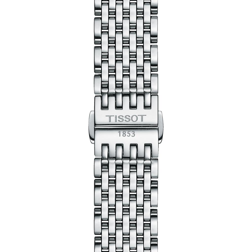 Tissot Edelstahl silbernes Zifferblatt Herren Modeuhr T143.210.11.033.00
