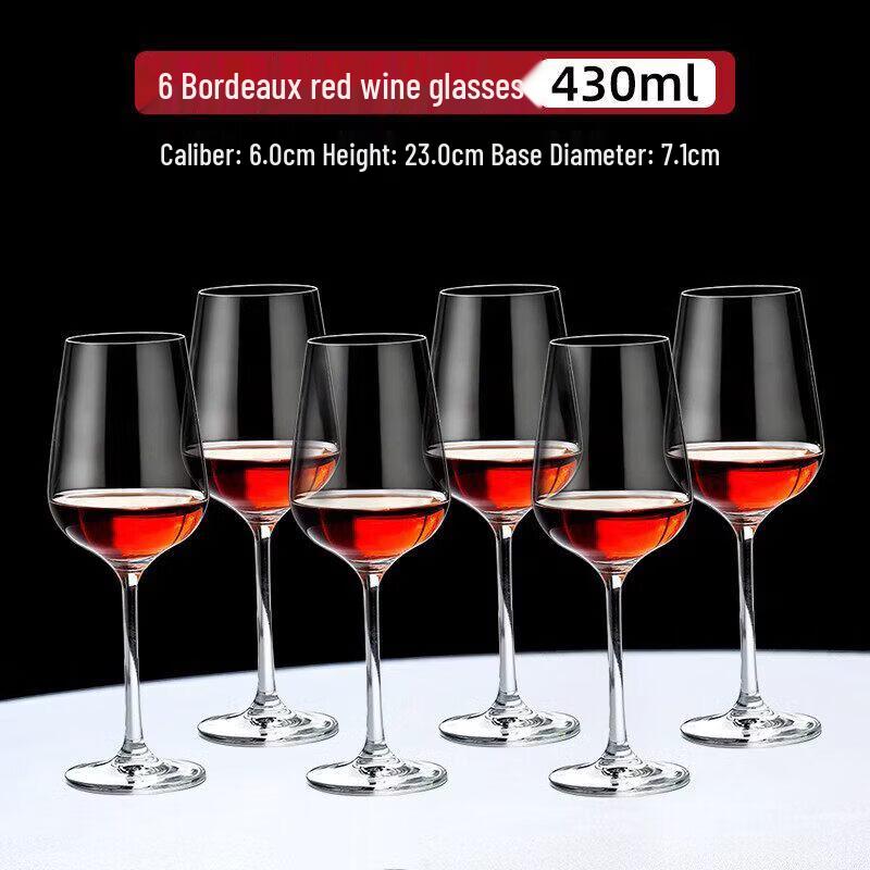 European Style Handmade Universal Stemmed Wine Glass Set