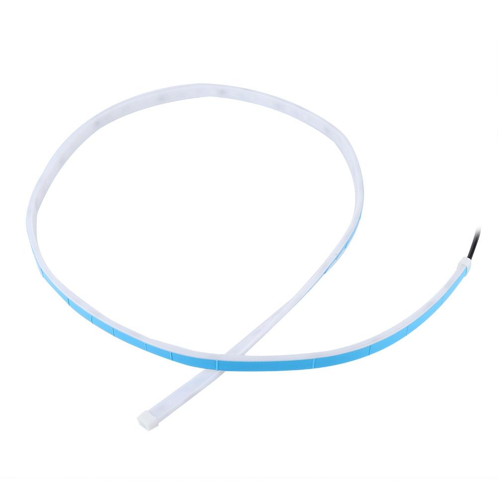 

47 дюймов 12 В Универсальный RGB светодиодный фонарь для заднего багажника автомобиля, полоса света, стоп-сигнал, указатель поворота