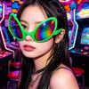 Fashion Sunglasses Party Glasses Festival Harry Potter Sunglasses Round Frame Sunglasses
