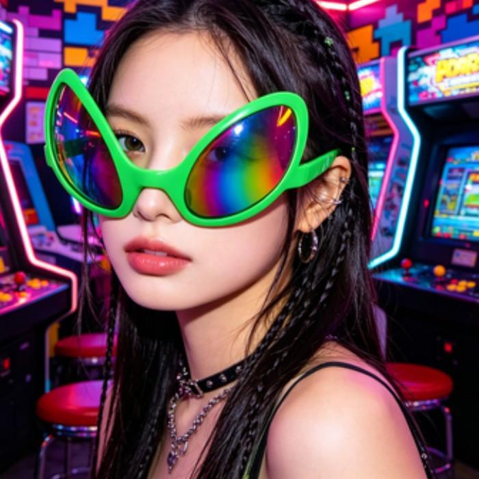 Fashion Sunglasses Party Glasses Festival Harry Potter Sunglasses Round Frame Sunglasses