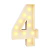 0-9 Numbers LED Light Balloon Light Up Balloons 91cm Balloon Filling Box LED Lighted Giant Numbers Lighted Marquee Numbers