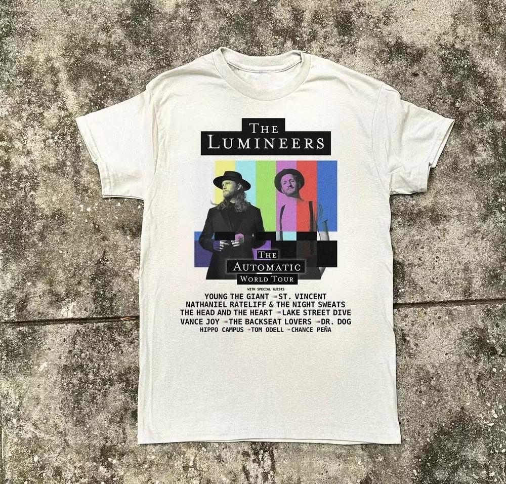 The Lumineers Band TOUR 2025 T Shirt All Size S-5XL HD141 Unisex T-Shirt M