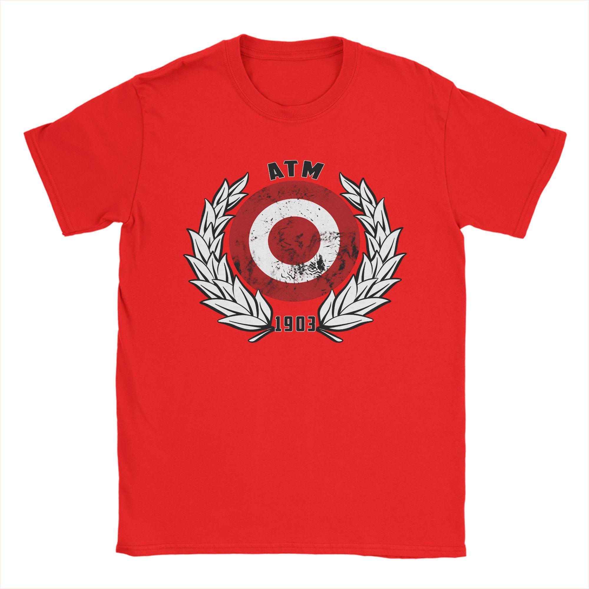 

Men bullseye ATM 1903 T Shirt Pure Cotton Tops Humor Short Sleeve Crew Neck Tee Shirt New Arrival TShirts S