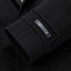 FAPAI Men's 100% Merino Wool Double-Sided Overcoat