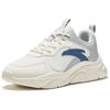 Anta Comfortable Simple Non-Slip Wear-Resistant Low-Top Casual Shoes Men Sneakers White Gray Blue 112438892S-3