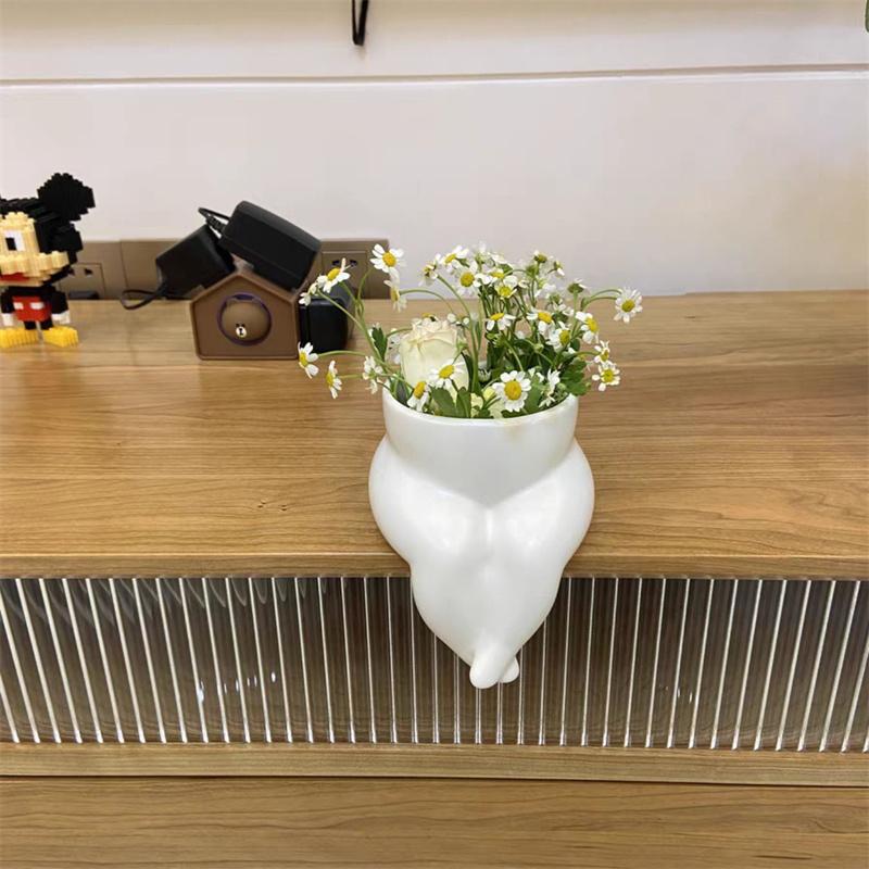 Hydroponic Vase Ass Vase Ceramic Flower Pots Body Art Bust Ceramic Flower Pot Vase Plant Pot Fleshy Flower Vase Home Decoration