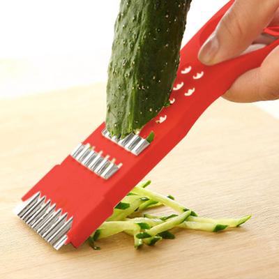 Doppelkopfschneider, Gurken-, Karotten- und Kartoffelmesser, Küchenhelfer für den Heimgebrauch, Multifunktions-Gemüse- und Obstschäler, Reibe, Handschneider