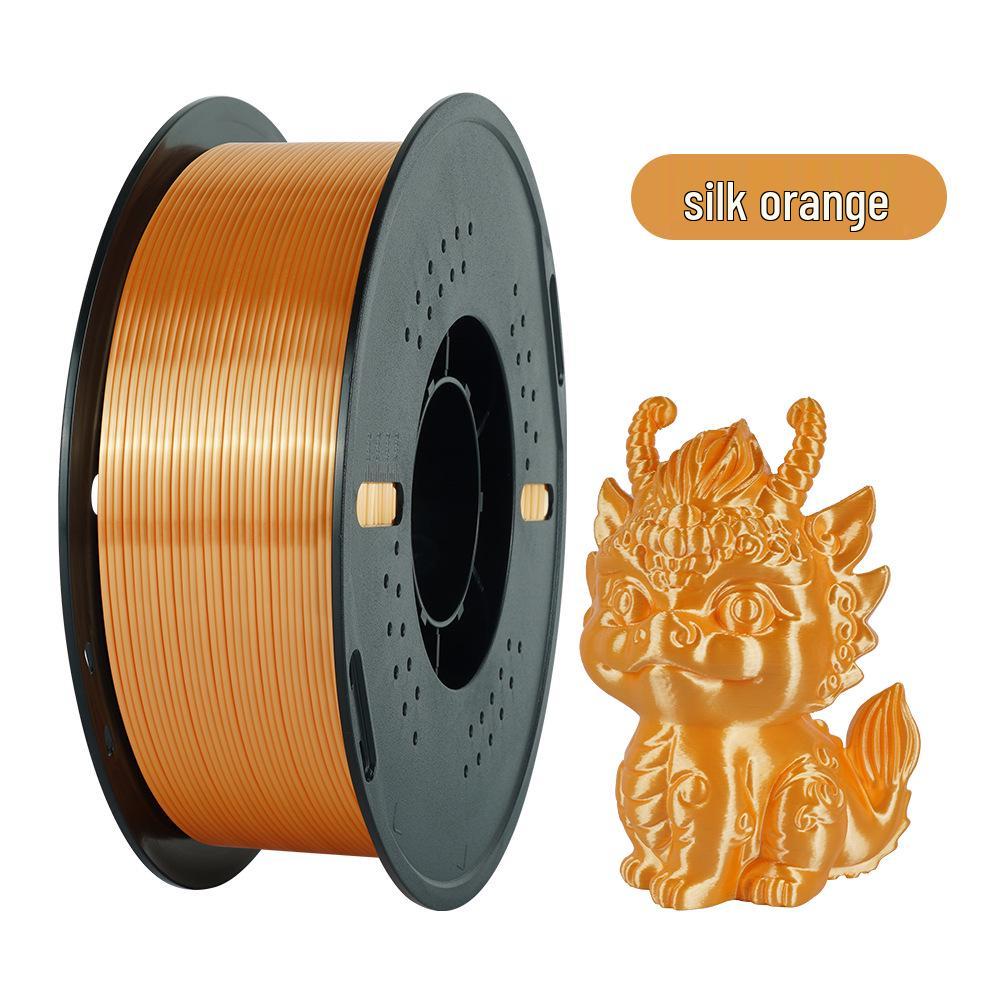Filamento para Impressão 3D PLA Bicolor Ornamento de Dragão, 1KG - Acabamento Seda