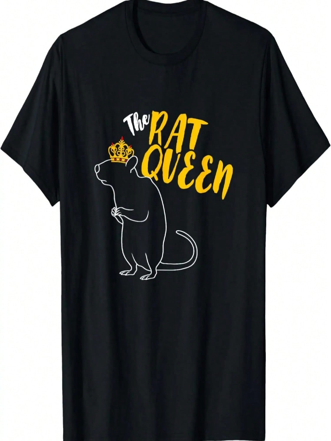 The Rat Queen Of The Rats Shirt Funny Rat Lover Tee T-Shirt S разноцветный
