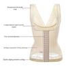 Plus Size Waist Cincher Shapewear: Postpartum Abdominal Control with Bust Support for Women