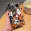 Halloween element Apple 15promax mobile phone case iphone14 is suitable for 12/13mini new 16Pro soft